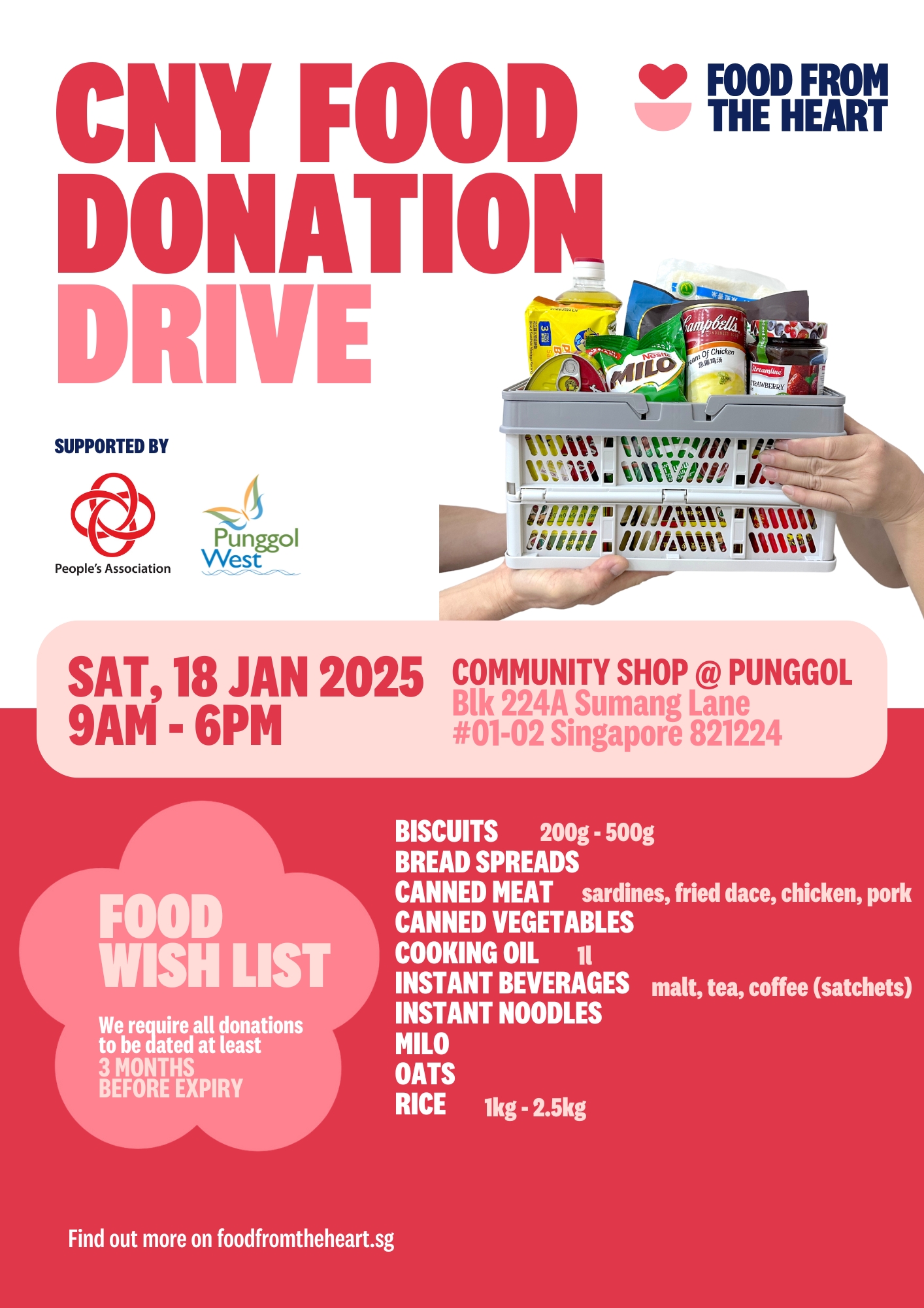 CNY Food Donation Drive